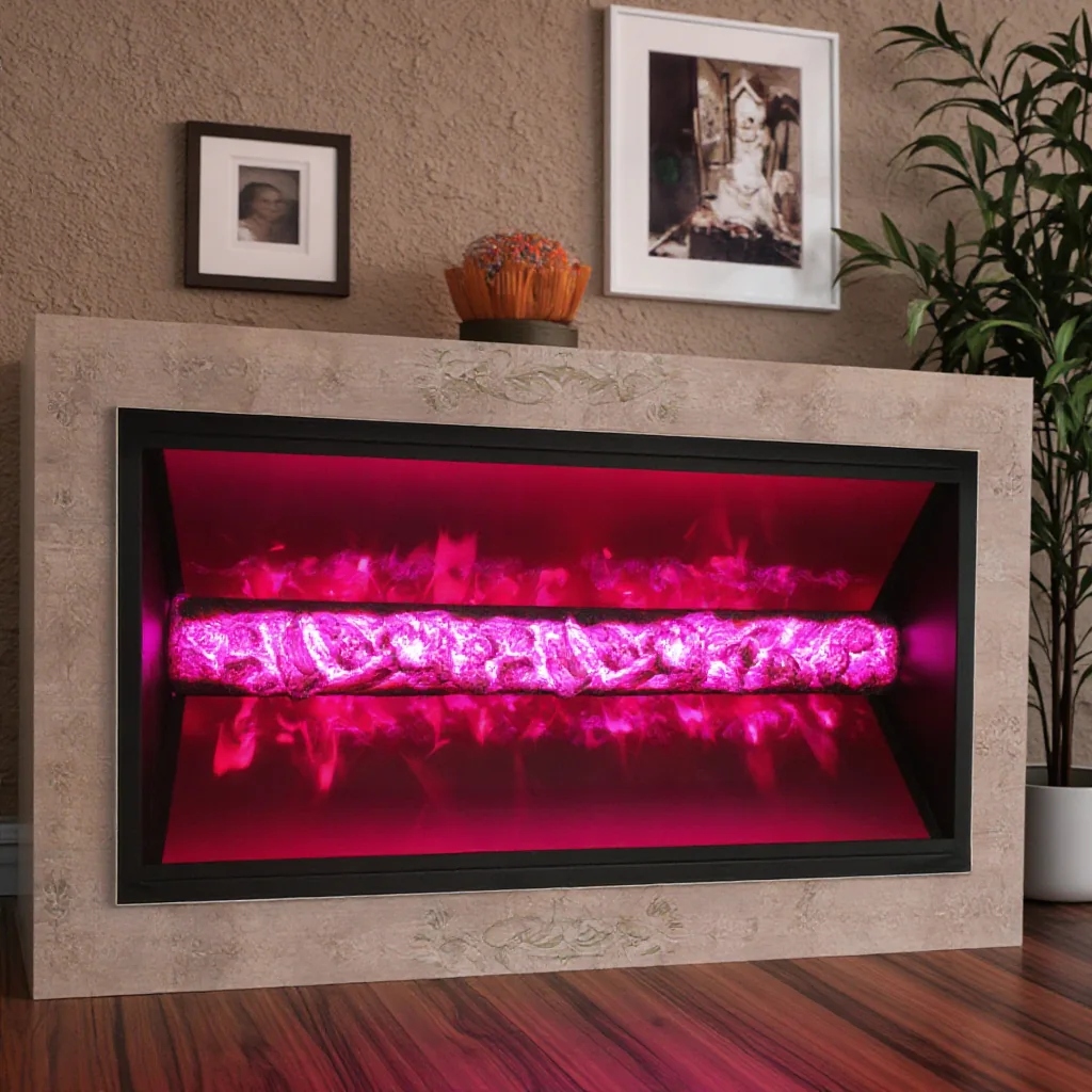 Insert Electric Fireplace - E77 - Residential scene