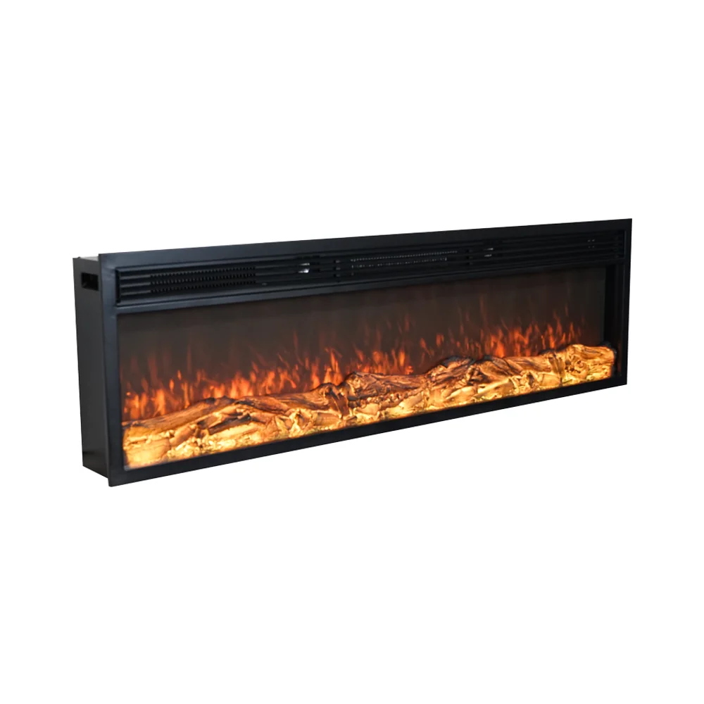 Wall-Mounted Insert Electric Fireplace - EI - Product angle