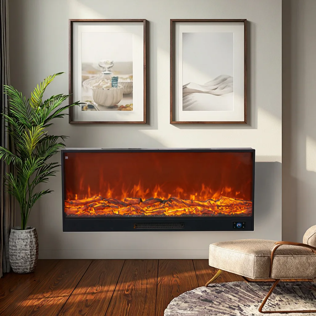 Insert Electric Fireplace - E7A - Product angle