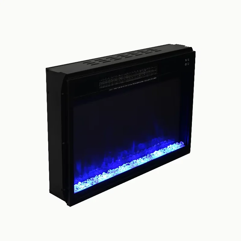 Wall-Mounted Insert Electric Fireplace - E7C - Product front