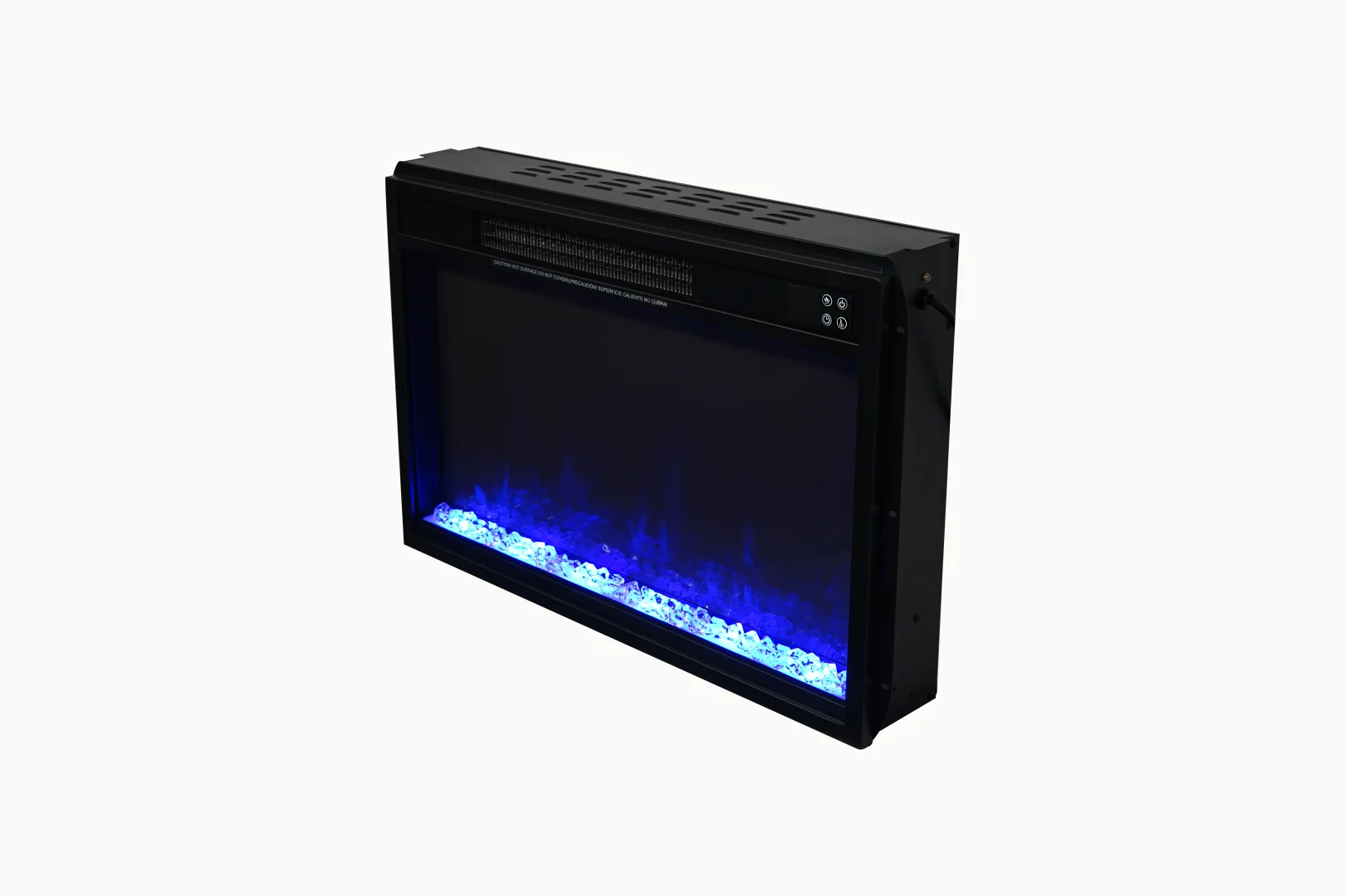 Wall-Mounted Insert Electric Fireplace - E7C - Commercial scene