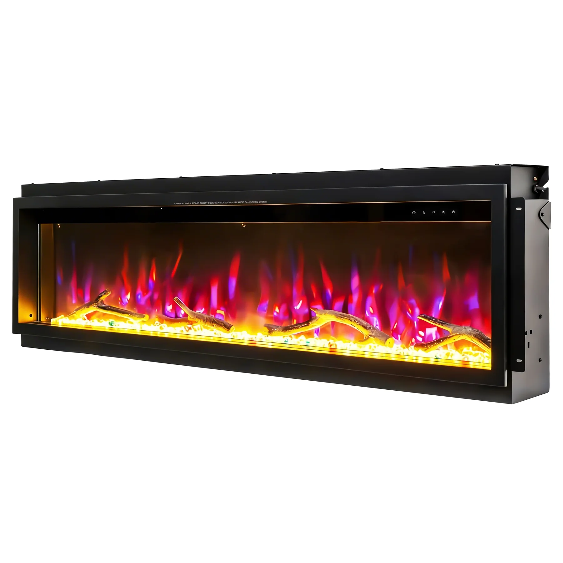 Insert Electric Fireplace - E7D - Product angle