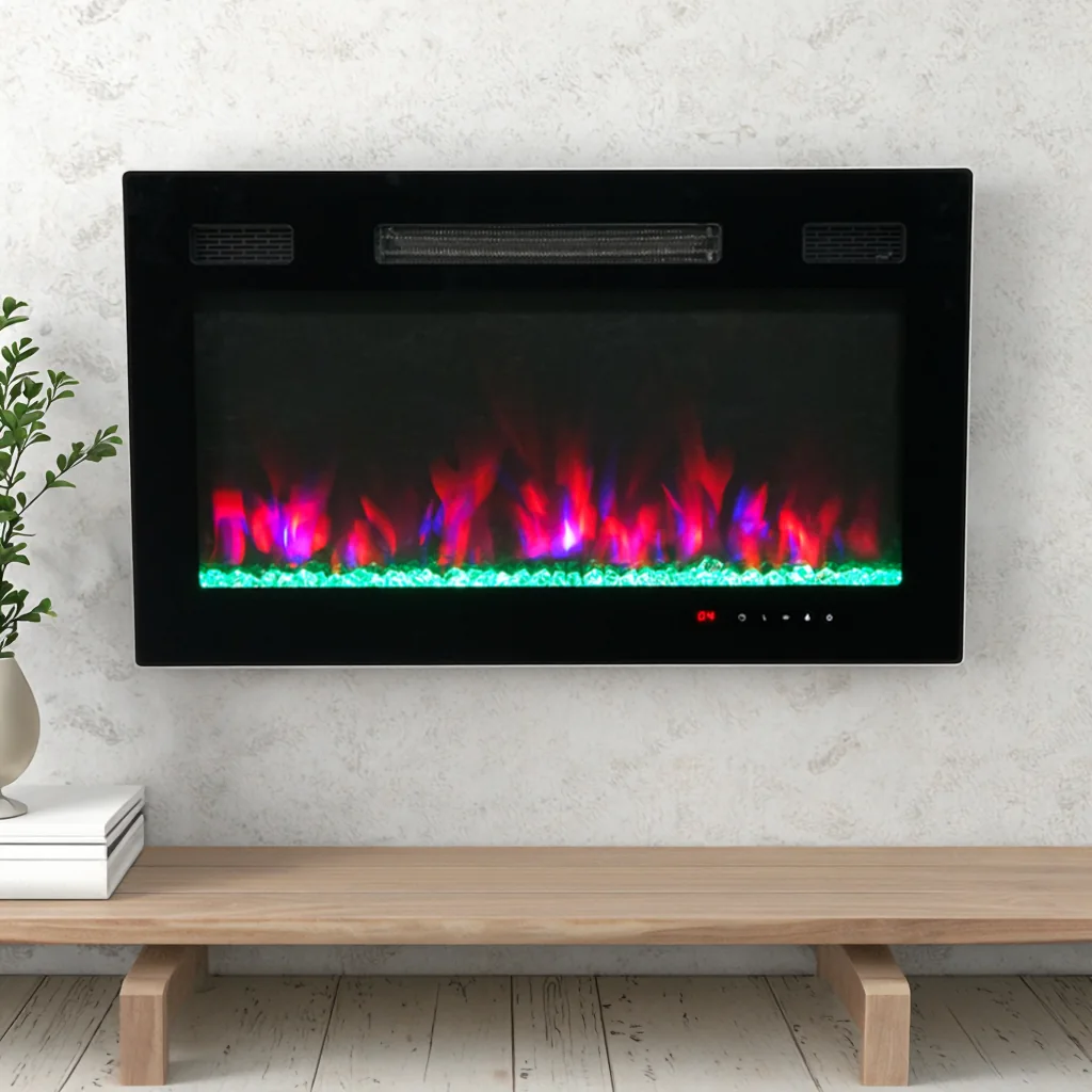 Insert Electric Fireplace - E7H - Commercial scene