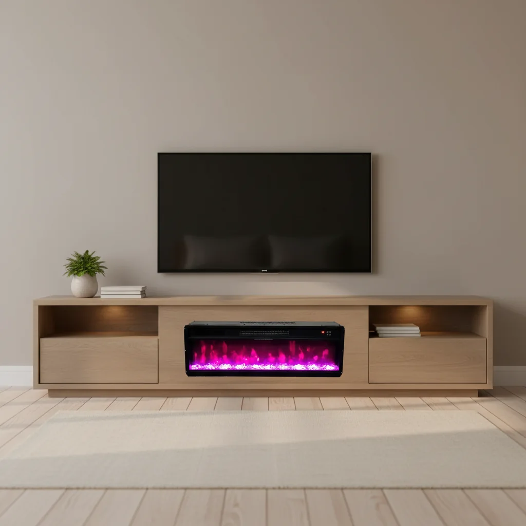 Insert Electric Fireplace - E7K - Product angle