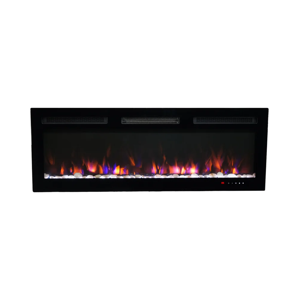 Wall-Mounted Electric Fireplace - E7Q - Residential scene
