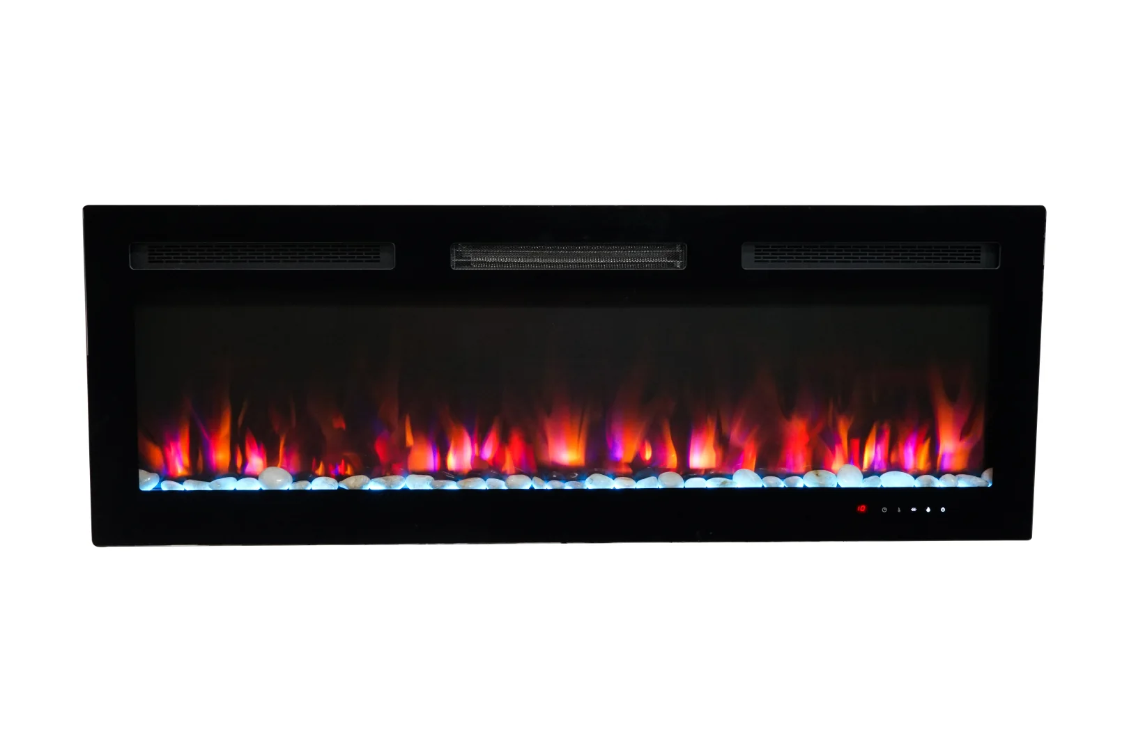 Wall-Mounted Electric Fireplace - E7Q - Commercial scene