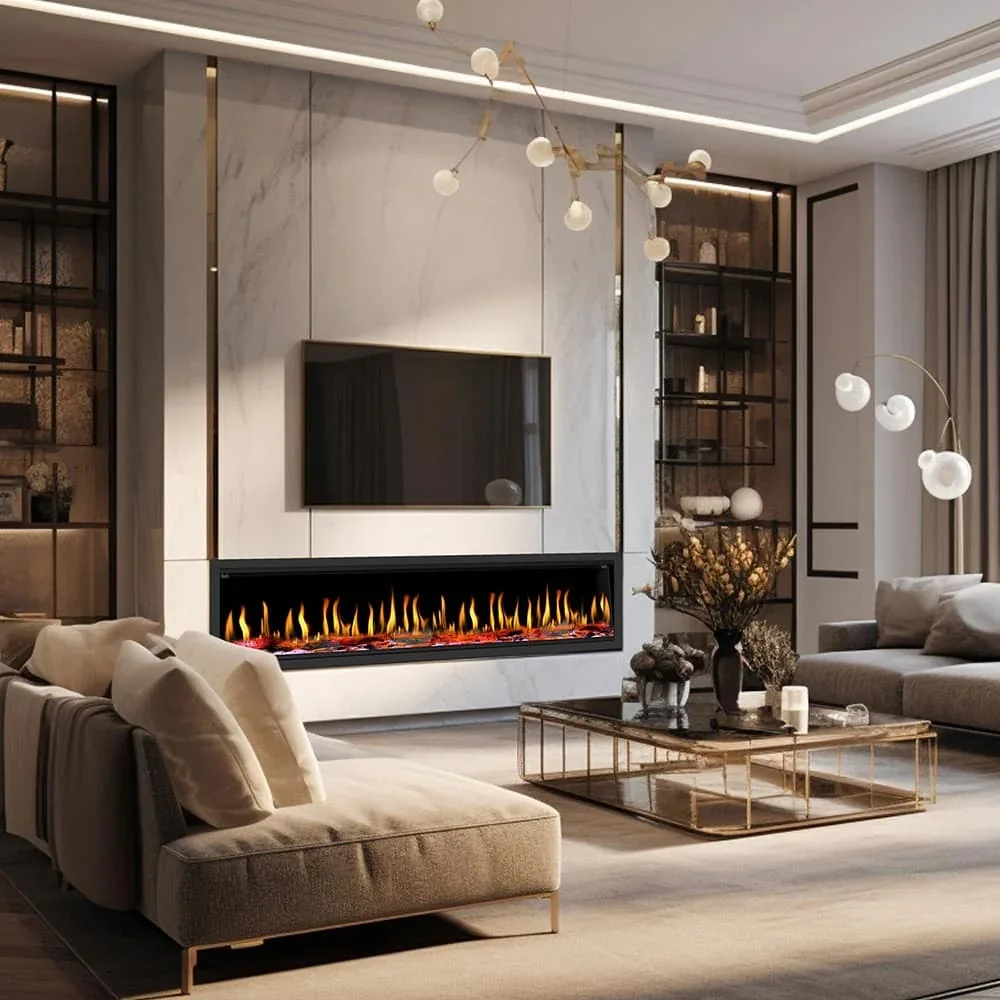 Insert Electric Fireplace - E7T - Residential scene
