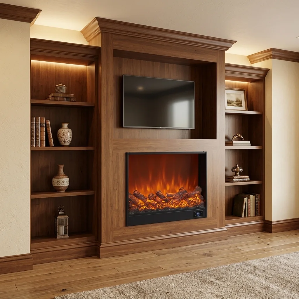 Insert Electric Fireplace - E7U - Product front
