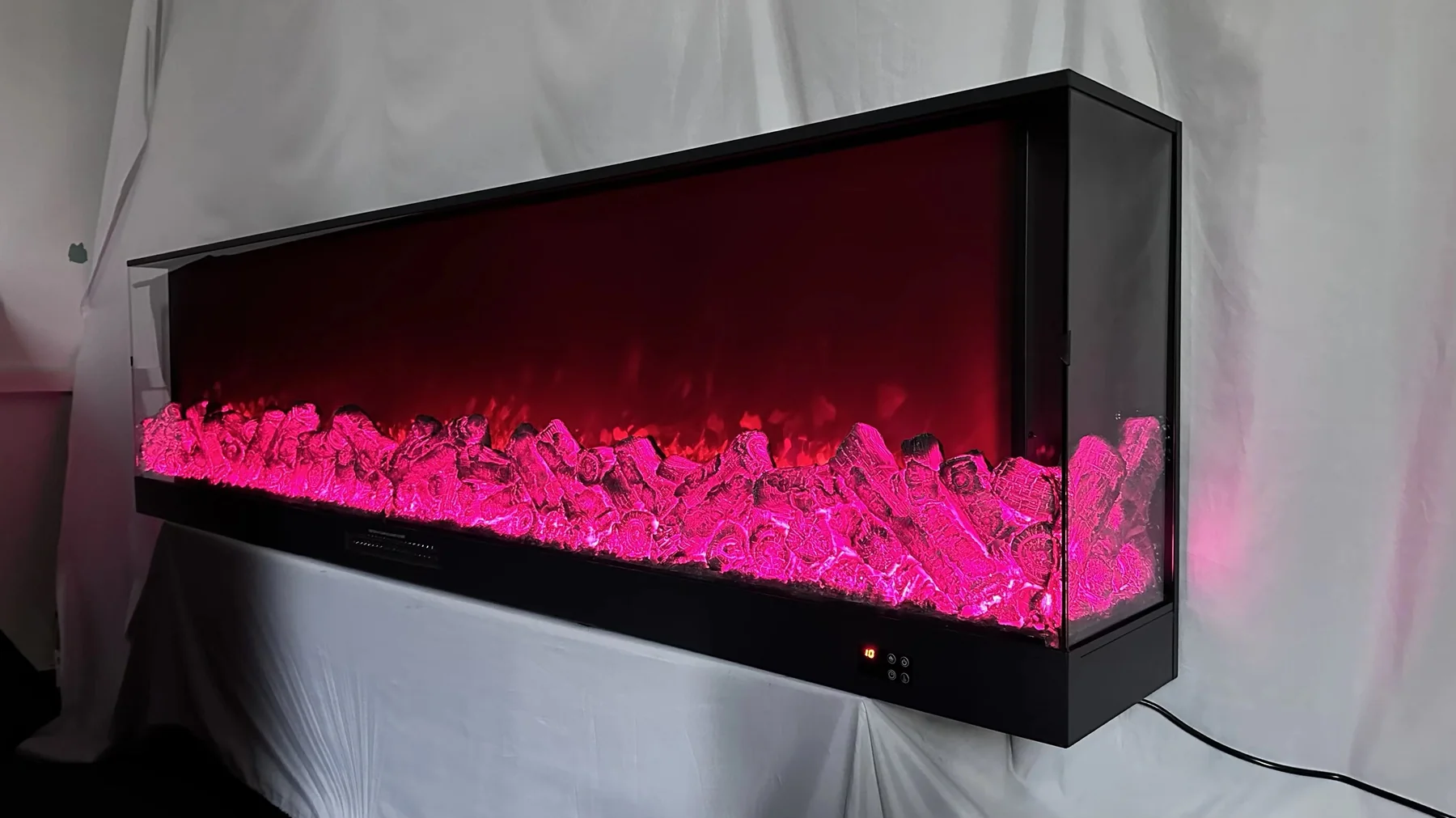 Insert Electric Fireplace - E7W - Commercial scene