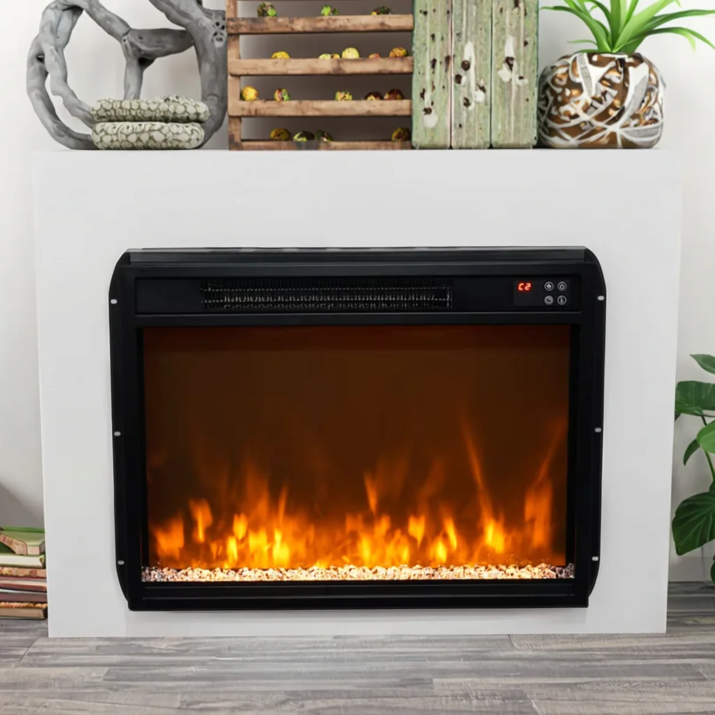 Insert Electric Fireplace - E82 - Commercial scene