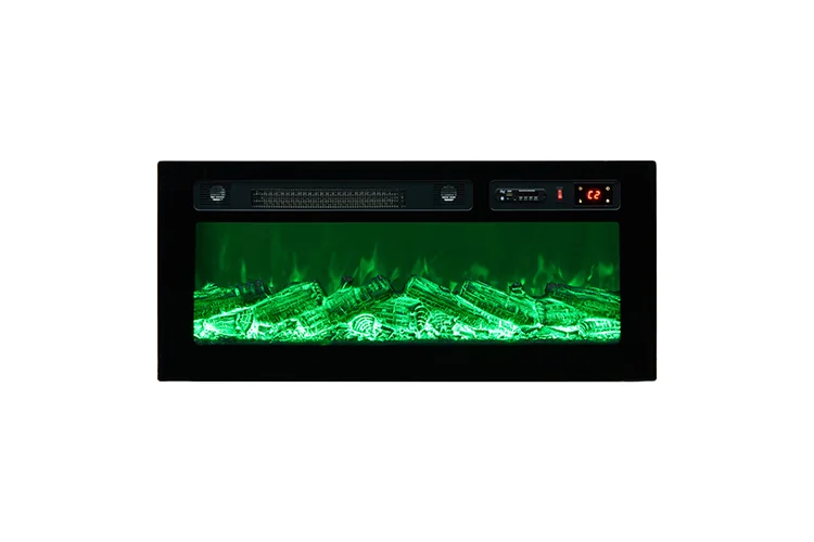 Wall-Mounted Insert Electric Fireplace - E86 - Commercial scene