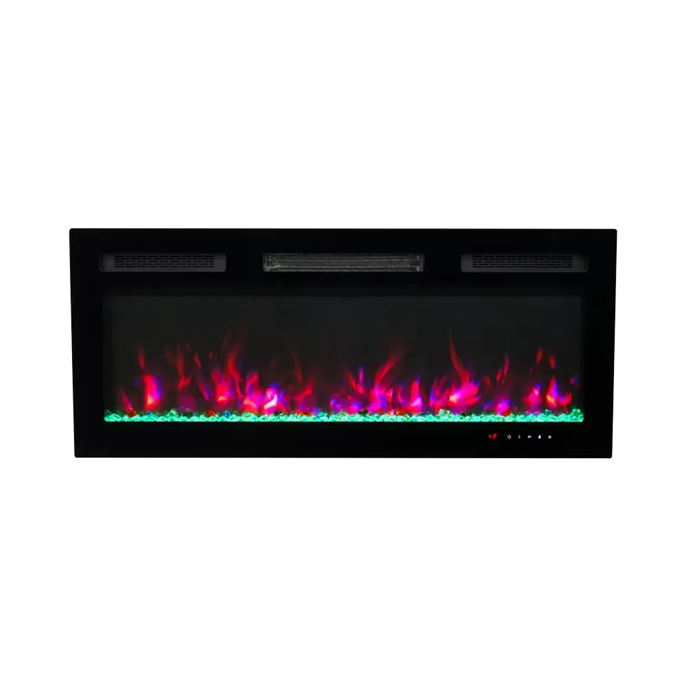 Wall-Mounted Insert Electric Fireplace - E88 - Product front