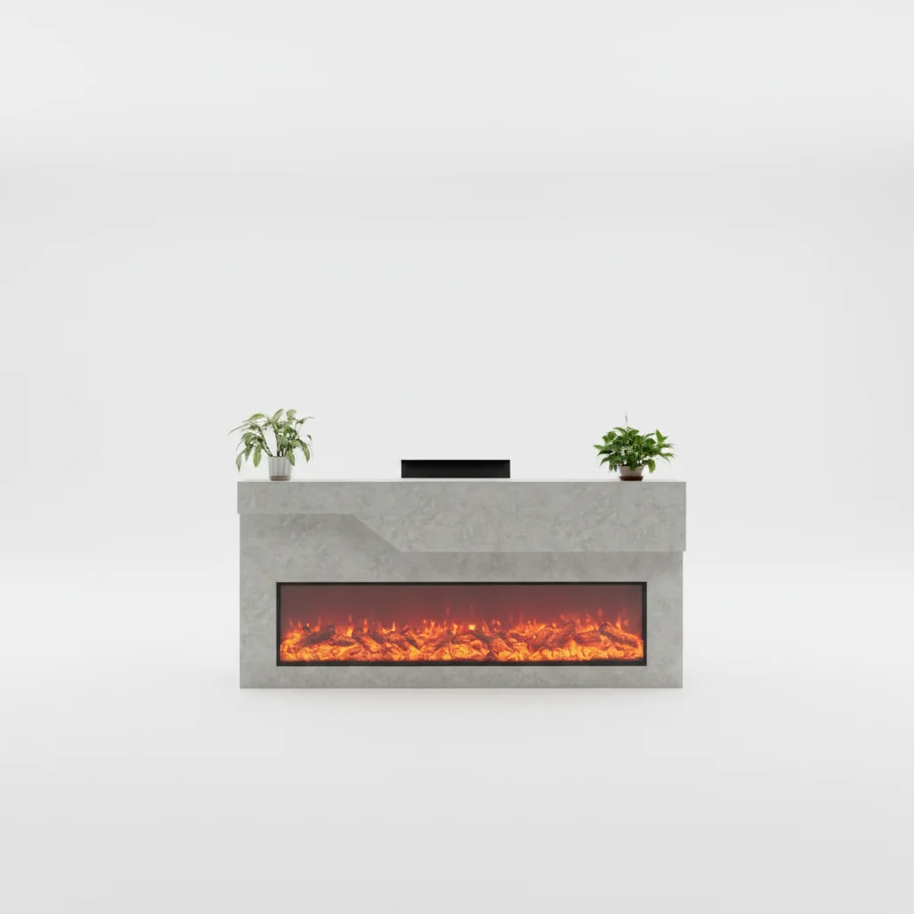 Insert Electric Fireplace - E89 - Product angle