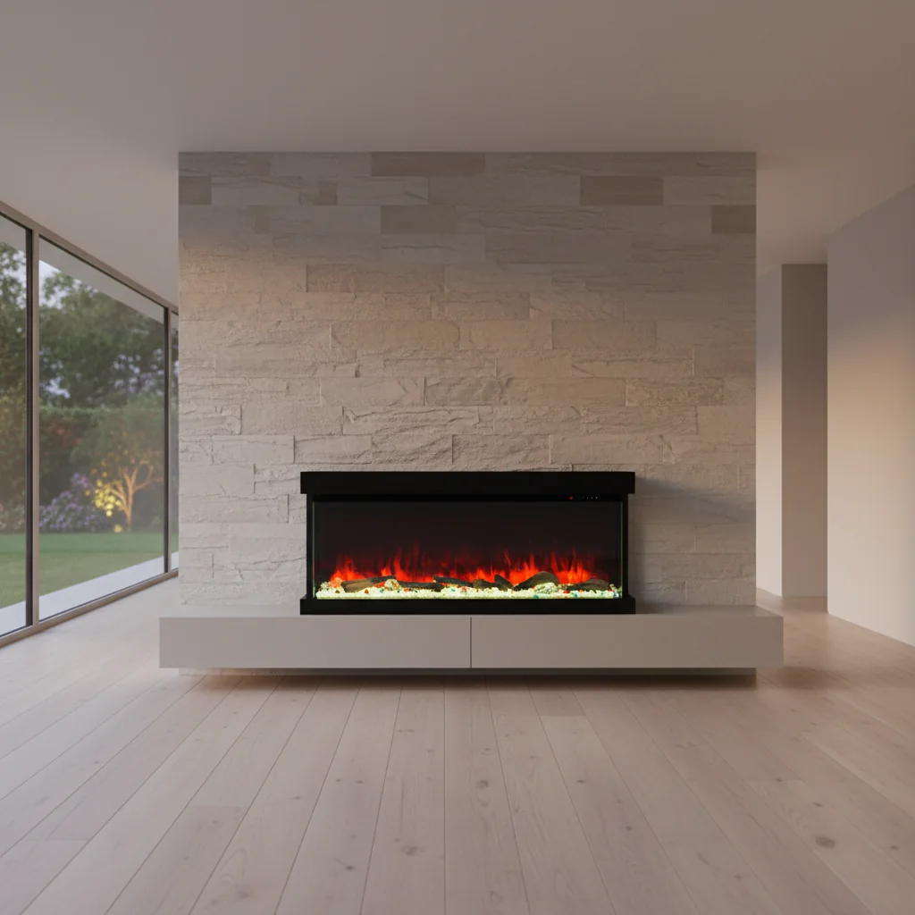 Insert Electric Fireplace - E89 - Residential scene