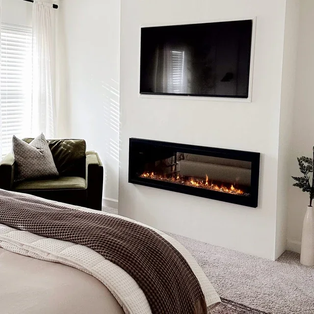 Insert Electric Fireplace - E89 - Installation scene