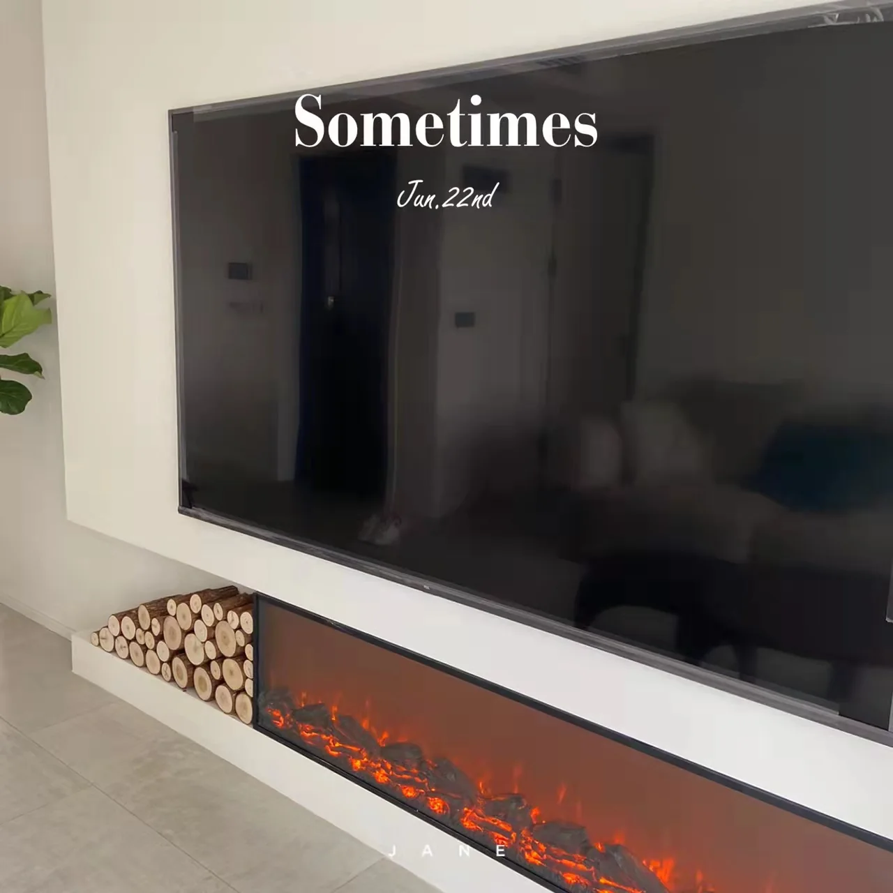 Insert Electric Fireplace - E1A - Product front