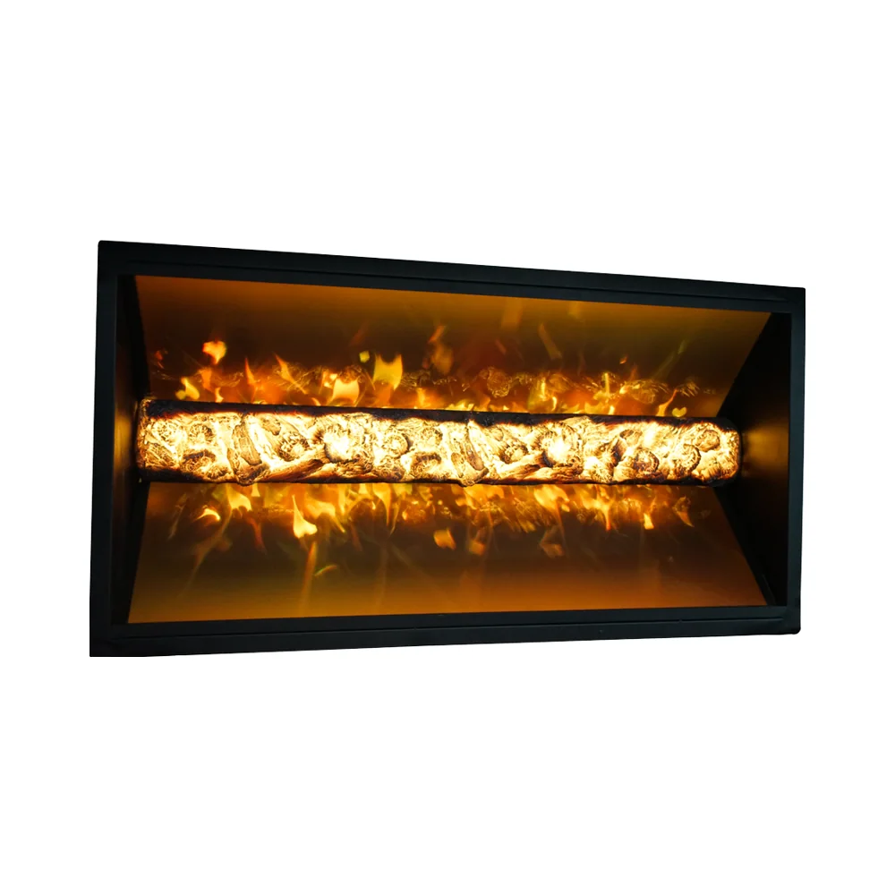 Wall-Mounted Insert Electric Fireplace - E1Z - Product angle