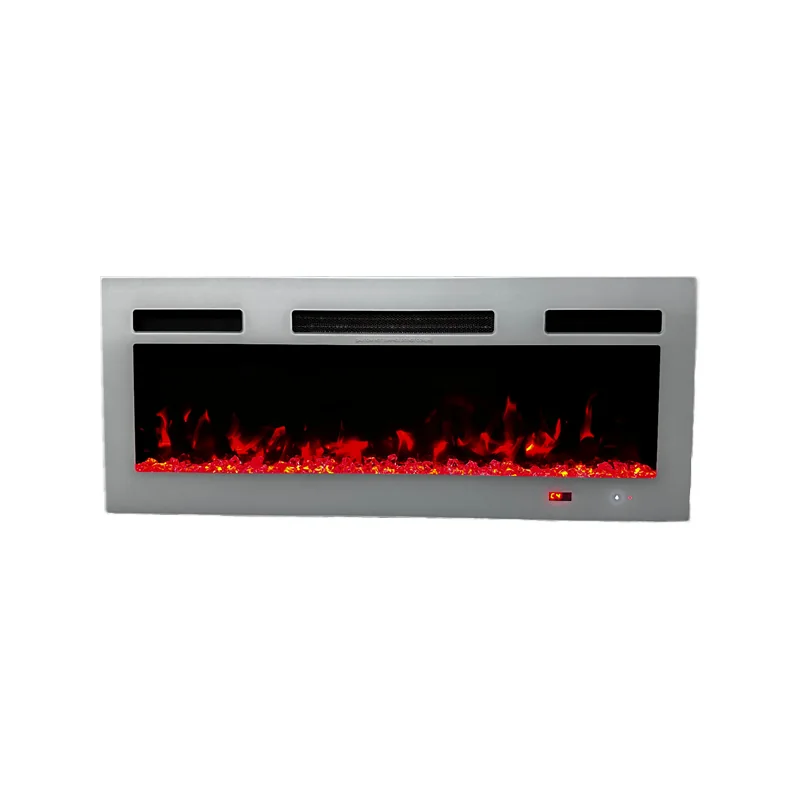 Wall-Mounted Electric Fireplace - E2H - Product angle