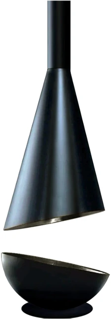 Dekorativer freistehender Ethanolkamin