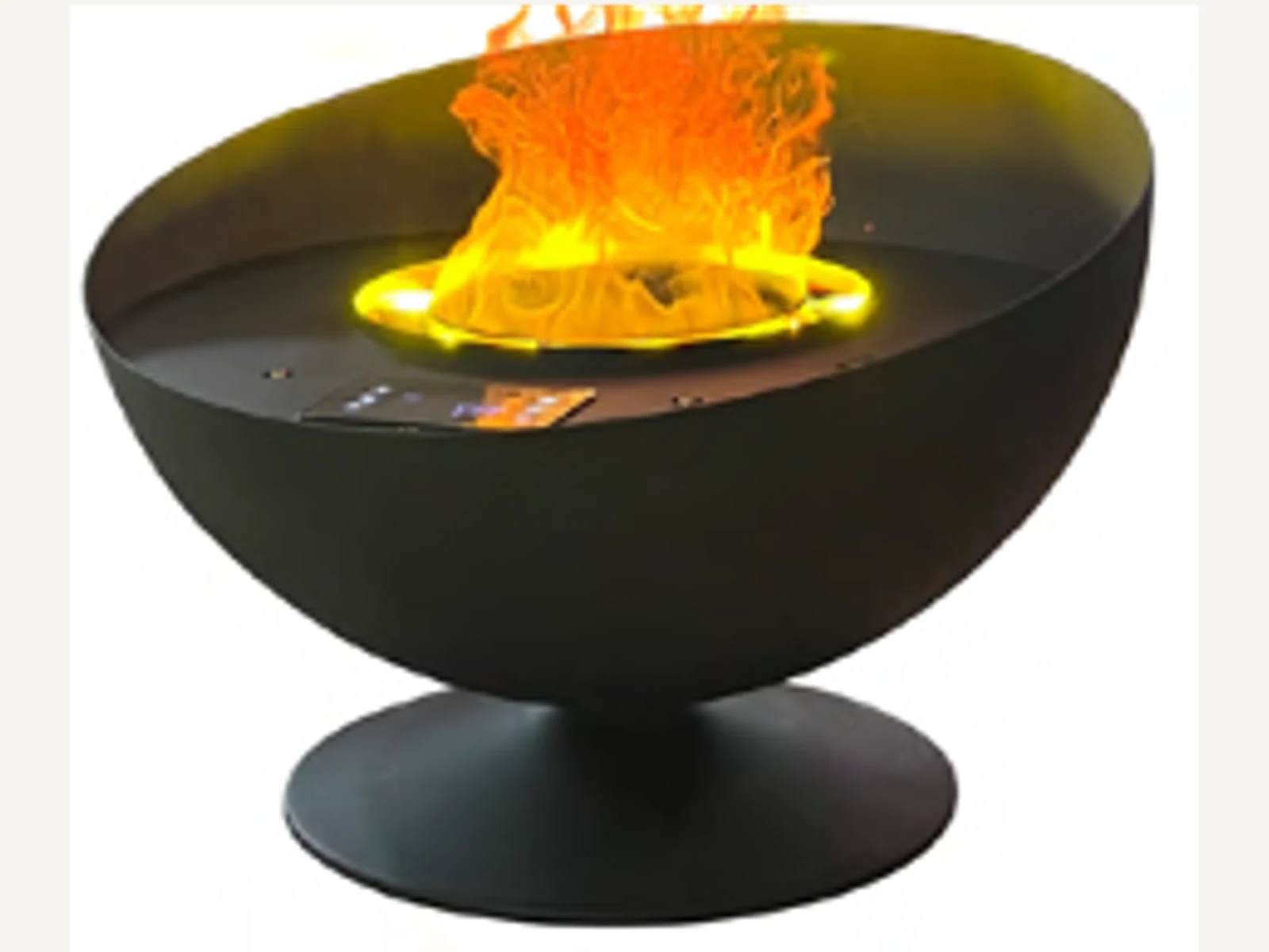 Freistehender halbkugelförmiger Dekor-Wasserdampf-Kamin - Product front